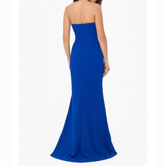 NEW Betsy & Adam Cobalt Blue Formal Dress - Picture 3 of 10
